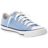 Sneaker CONVERSE "CHUCK TAYLOR ALL STAR PEACHED CANVAS", Gr. 44, open sky, weiß, gold, Textil, sportlich, Schuhe