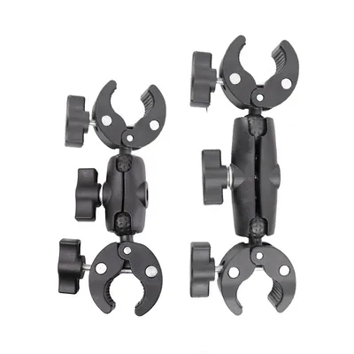 Double Super Clamp Camera Mount Magic Socket Arm Bracket for Umbrella Pole Monitor Photography