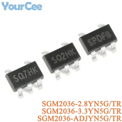 50pcs/10pcs SGM2036 SGM2036-ADJYN5G/TR -2.8YN5G -3.3YN5G SOT23-5 Low Dropout Linear Regulator IC