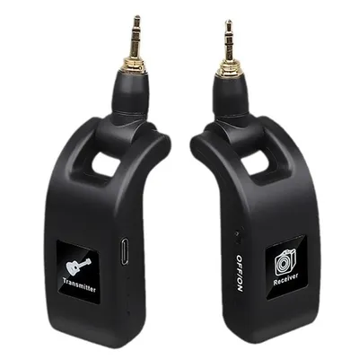 AZZ-2.4GHz Wireless Guitar Transmitter Receiver: Wireless Guitar System for Violin Keyboard