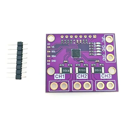 INA3221 Module Triple Bidirectional Bus Low-Side/High-Side Voltage/Current/Power Monitor I2C