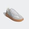 Sneaker ADIDAS SPORTSWEAR "BARREDA DECODE E KINDER", Gr. 36, core weiß, halo blau, grau one, Leder, Textil, sportlich, Schuhe