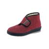 Hausstiefel SCHAWOS, Damen, Gr. 42, warmgefüttert, rot (bordeaux), Textil, Schuhe Hausschuh Hüttenschuh