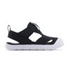 Sandale CONVERSE "CHUCK TAYLOR UTILITY SANDAL EASY ON", Gr. 28, schwarz-weiß (schwarz, weiß, schwarz), Synthetik, sportlich, Schuhe