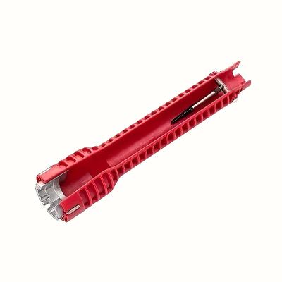 TEMU Multifunctional Sink Wrench Set, Plastic & Aluminum, No Electricity Or Battery Needed, Tool For Bathroom Installation & Repair Image