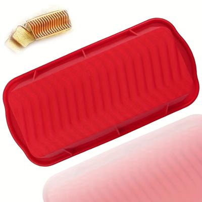 TEMU Food-grade Silicone Baking For Cakes, Toast & - Rectangular With Handles, 220°c Heat, Diy Home Baking & Professional Use, Silicone Molds For Baking, Foodgrade Material Image