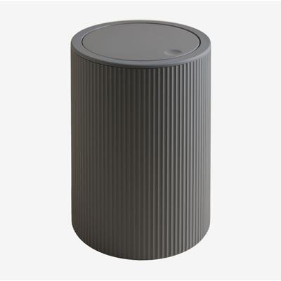 Ozene Abfalleimer mit ABS-Deckel Grau Graphit - Sklum Image