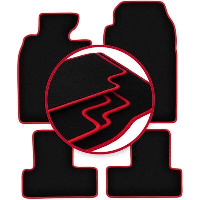 CARLUX-RED Auto-Fußmatten für: Mini Cooper One R50 Fließheck (2001-2007) Image