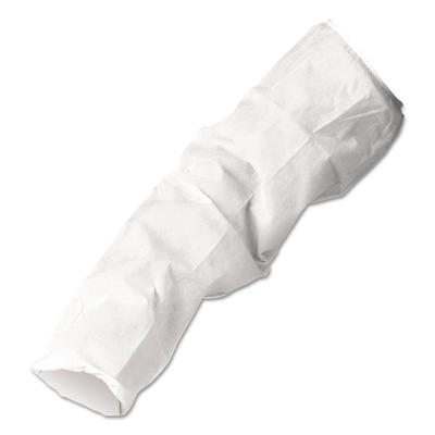 KleenGuard A20 Sleeve Protectors, MICROFORCE Barrier SMS Fabric, One Size Fits All, White, 200/Carton (ANS36870) Case of 200 KleenGuard™ Coveralls and
