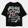 Männer 100% Baumwolle T-shirt SIDHU MOOSE WALA Unendliche Übergroßen T-shirt Sommer Oversize Rundhals Plus Größe Lose Unisex Top Gothic