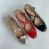 Maxdutti French Fashion Blogger Vintage Mary Jane Schuhe Echtes Leder Runde Zehen Flache Schuhe Damen Minimalistische Damenschuhe
