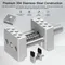 Professionale Mini Banco di Lavoro Morsa Morsetto Kit Strumenti per Gundam Militare GK Modello FAI DA TE Costruzione Morsetto Fisso Hobby Strumenti Artigianali FAI DA TE