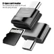 Lettore di schede adattatore OTG USB 3.1 tipo C a micro-SD TF Mini lettore di schede di memoria