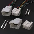 1 Set 8 fori 6098-6949 6098-6974 1674110-1 interruttore alzacristalli automatico presa cavo bianco connettore maschio femmina per Auto per Nissan