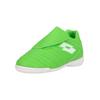 Fußballschuh LOTTO "Milano 700", Kinder, Gr. 26, grün (grün, weiß), Polyurethane, sportlich, Schuhe, mit praktischer Gummisohle