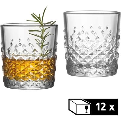 Gläser-Set LIBBEY "Rocks Glas -OCULAR-, 236 ml, Ø 8 cm, H: 9 cm, 12er Set", transparent, H:9cm Ø:8cm, Glas, Trinkgefäße, hochwertig verarbeitet, im modernen Design Image