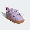 Klettschuh ADIDAS SPORTSWEAR "VS PACE 2.0 KIDS", Gr. 27, powder plum, preloved lila, preloved lila, Synthetik, Textil, sportlich, Schuhe, für Kinder