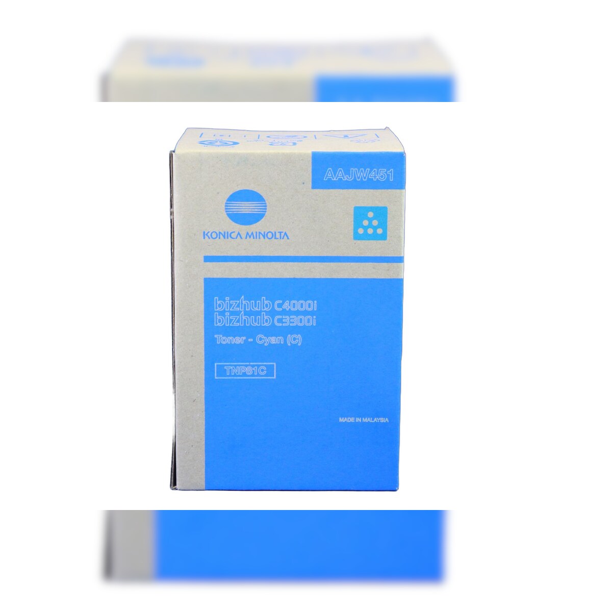 Konica-Minolta Konica Minolta TNP81C Toner Cyan AAJW451 -A Image