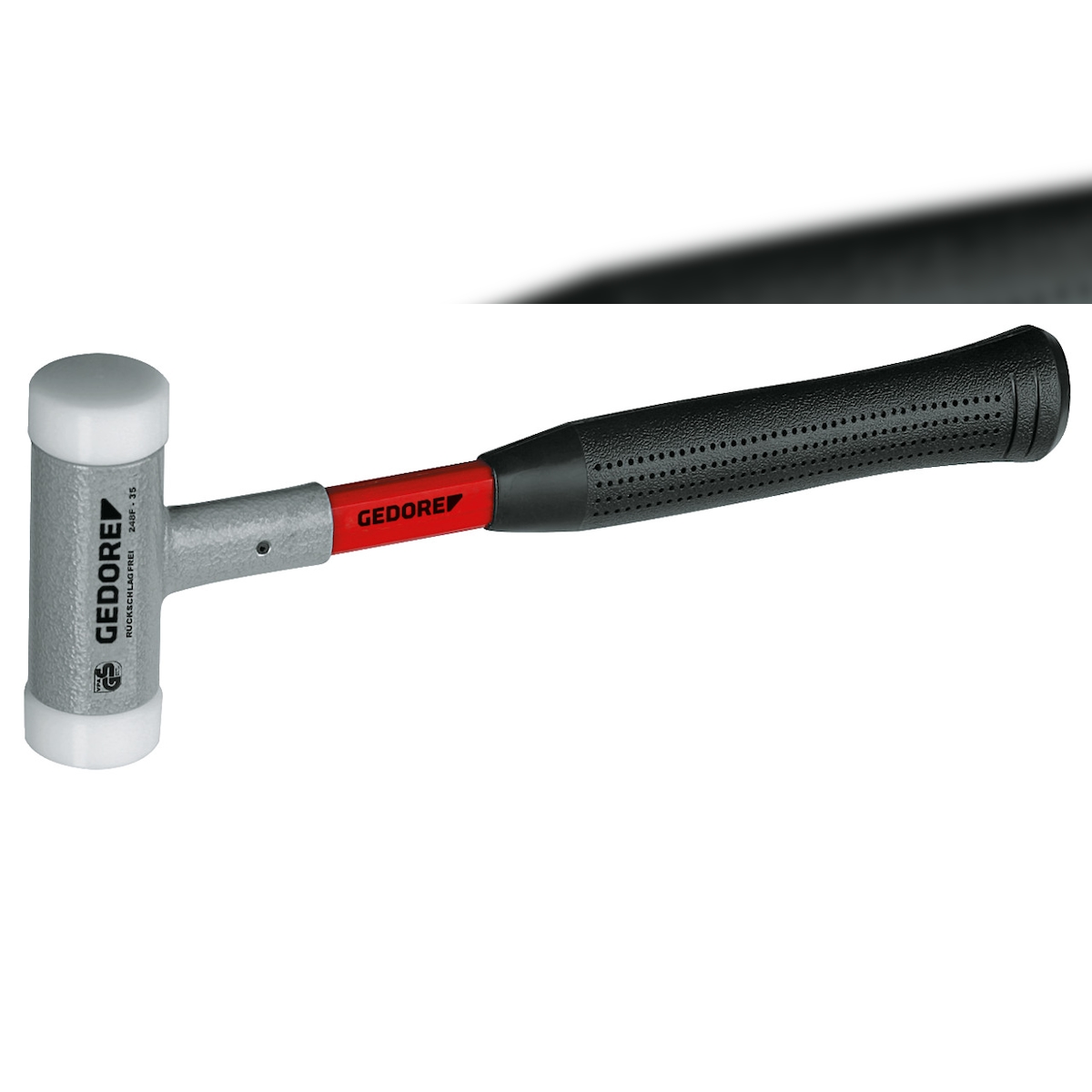 GEDORE Rückschlagfreier Schonhammer Ø 35 mm, 248 F-35 Image
