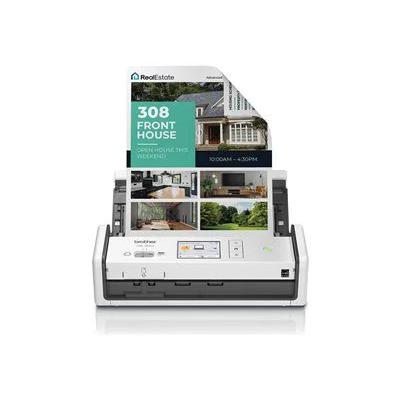 Brother ADS-1800W Compact Wireless Duplex Desktop Scanner with Single Pass Double-Sided Scanning
