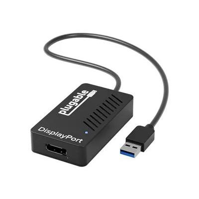 Plugable USB 3.0 to DisplayPort 4K DisplayLink Video Graphics Adapter for Multiple Monitors up to 3840x2160
