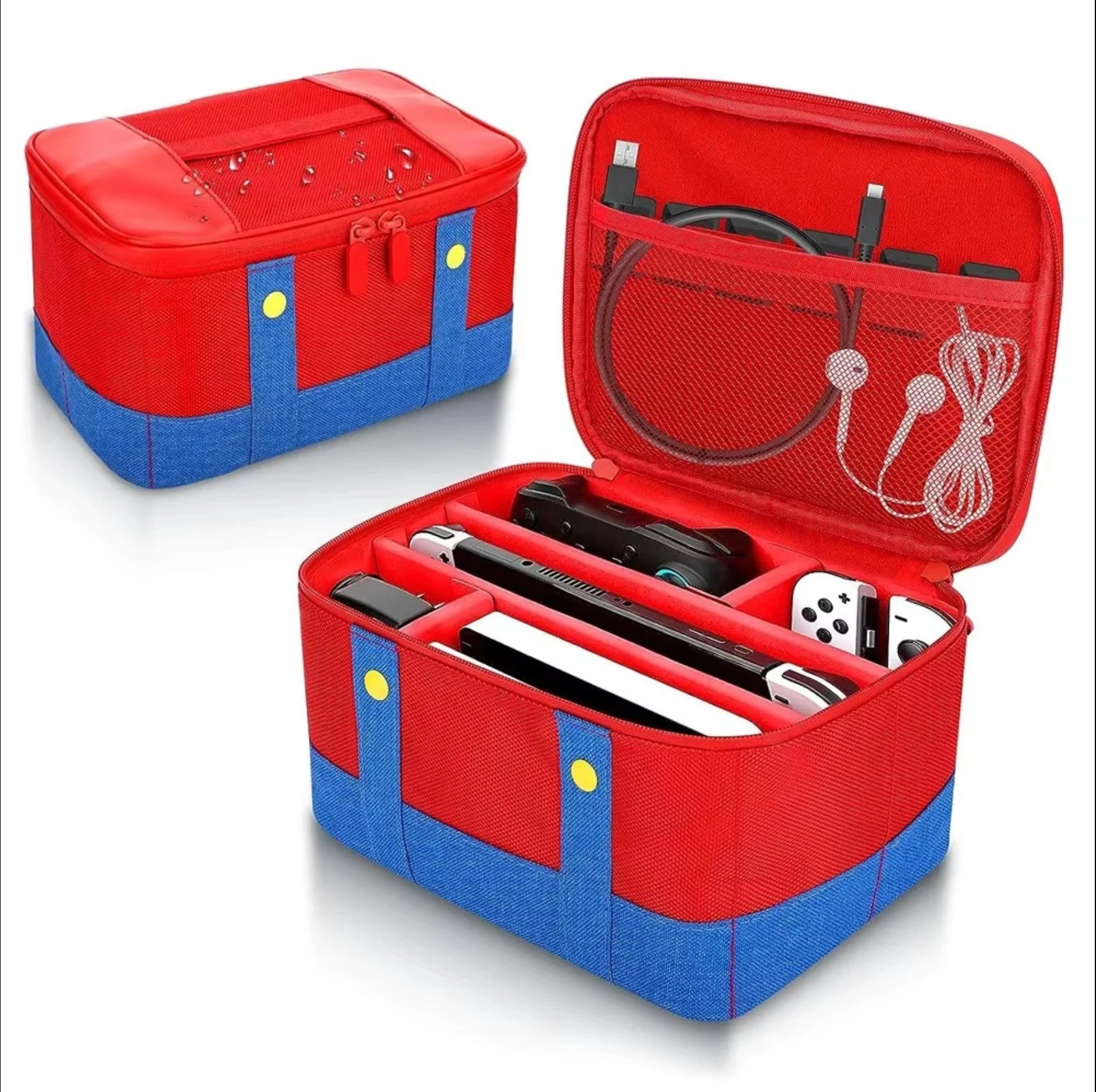 Large Carrying Case for Nintendo Switch 2 OLED Console Pro Controller Travel Storage Bag Case Compatible Nintendo Switch Joycon