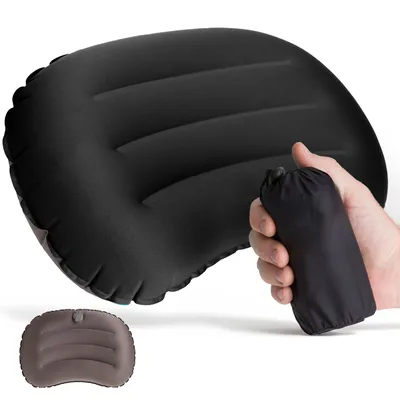 Inflatable Pillow,TPU Material, Lightweight,compact,compressible, Waterproof, Comfortable for Sleeping While Backpacking, Hiking