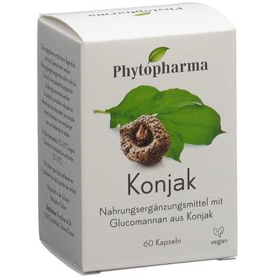 Phytopharma Konjak Kaps Ds 60 Stk St Kapseln Image