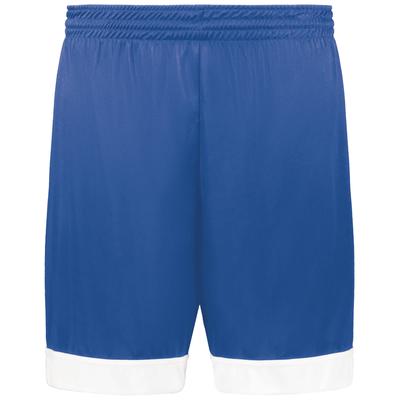 Augusta Sportswear 6929 Swish Reversible Basketball Shorts in Royal/White size Large | Polyester