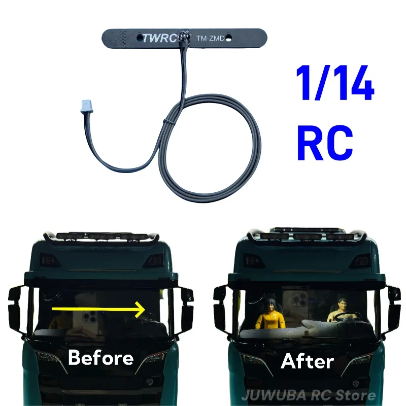 RC Spielzeug Lkw Cab Beleuchtung LED Strahler Dashboard Licht Für Tamiya 1/14 RC Traktor Lkw 1/12 Crawler TRX4 Teile Zubehör