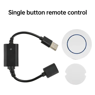 USB Männlich Weiblich Micro 433 Mhz Drahtlose RF Fernbedienung Schalter USB Lichter Fan Power Batterie Ladegerät Mobile Power Adapter steuert DC 5 V