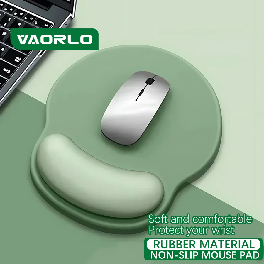 Mauspad mit Farbverlauf, bequeme Handballenauflage, rutschfestes Mauspad, weiches Mauspad, Handballenauflage, Computer-Desktop, Silikon-Mauspad Image