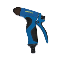 Goodyear Multifunktionale Sprühpistole für Gartenschlauch mit Schnellanschluss, 2 Sprühpositionen