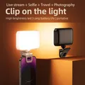 Luce tascabile per selfie a LED per iPhone IPad Telefono cellulare Clip per laptop Flash Fill Video Foto Ringlight Lampada fotografica