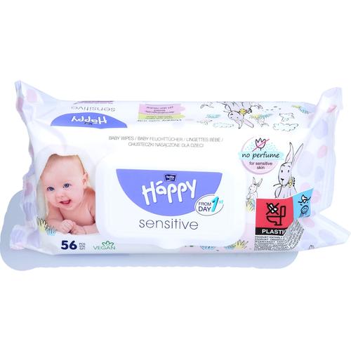 Seni Happy Sensitive Feuchttücher 56 ml