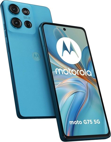 Motorola XT2437-2 moto G75 5G 256GB 8GB RAM Dual Aqua Blau EU Image