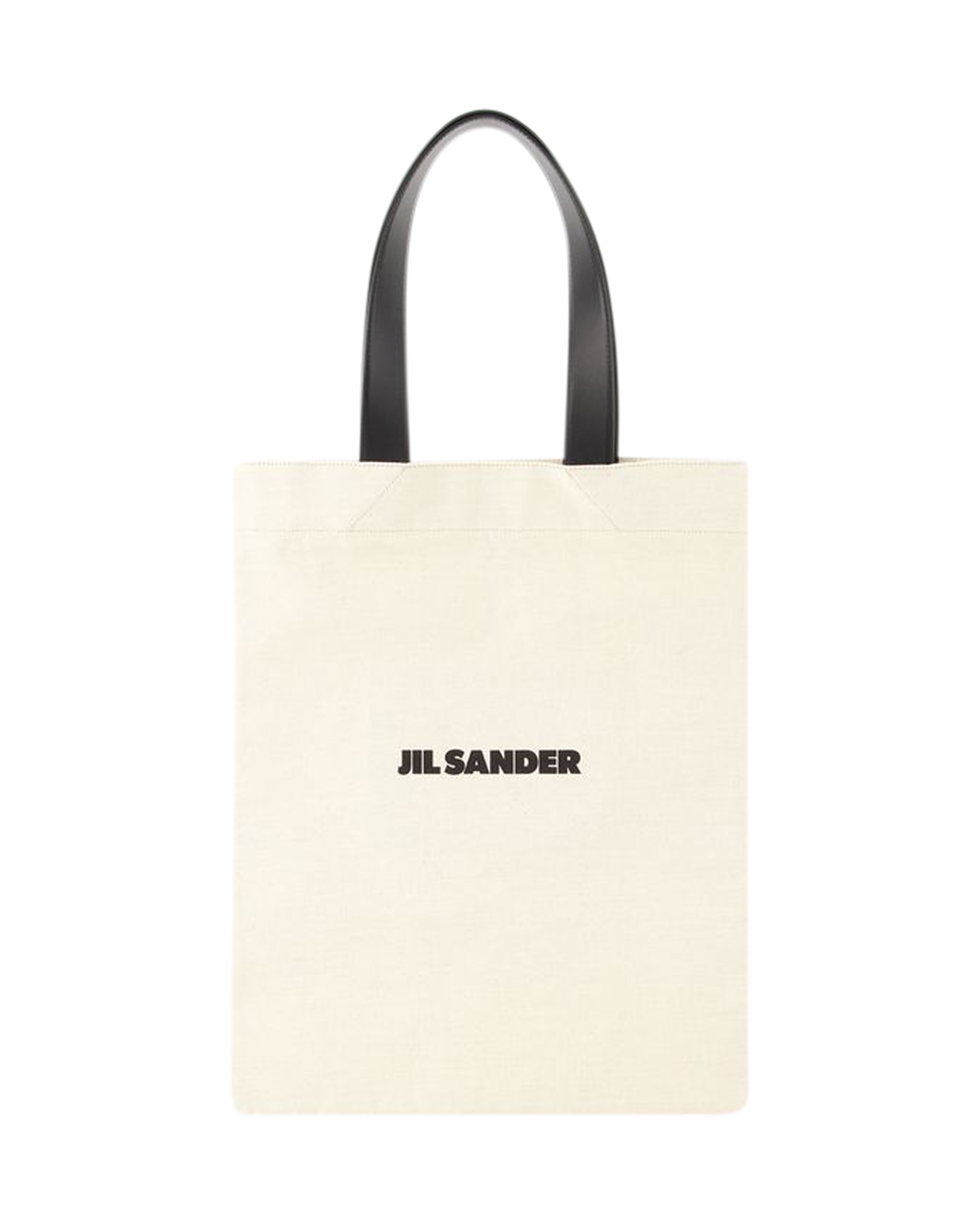 Tote Bag Buch - Jil Sander - Stoff - Beige Image