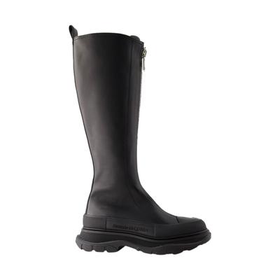 Tread Slick Stiefel - Alexander McQueen - Leder - Schwarz Image