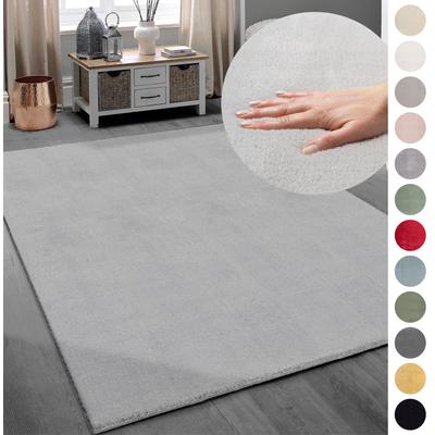 Teppich MY HOME "Arabell, Kunstfellteppich", beige (sand), B:80cm H:16mm L:300cm, Polyester, Teppiche, flauschig, kuschelig, Felloptik, Anti-Rutsch-Unterseite, Waschbar Image