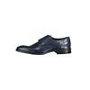 Schnürschuh ROY ROBSON "Businessschuh Echtleder", Herren, Gr. 43, blau, Leder, unifarben, elegant, Schuhe