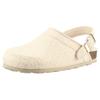 Hausschuh KIDSWORLD, Kinder, Gr. 32, beige (creme), Filz, casual, Schuhe, Clog, Pantoffel, Homeslipper mit schwenkbarem Fersenriemchen