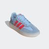 Sneaker ADIDAS SPORTSWEAR "BARREDA DECODE E KINDER", Gr. 38, clear sky, bright rot, core weiß, Leder, Textil, sportlich, Schuhe