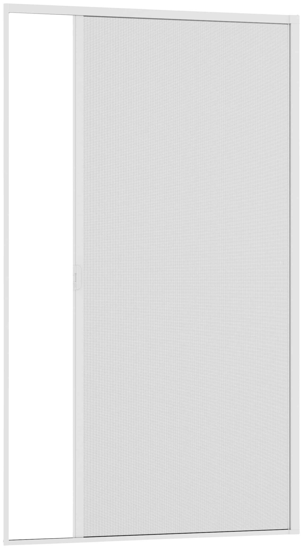 Insektenschutz-Tür HECHT INTERNATIONAL "SMART", weiß (rahmen: weiß gewebe: schwarz), B:125cm H:220cm, Insektenschutzgitter, BxH: 125x220 cm