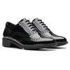 Budapester CLARKS "Havisham Oak", Damen, Gr. 37, schwarz (schwarz lack), Lackleder, glänzend, klassisch, Schuhe, Festtagsschuh, Businessschuh mit klassischer Flügelkappe