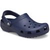 Clog CROCS "Classic Clog K", Kinder, Gr. 23, blau (navy), Croslite, unifarben, sportlich, Schuhe, Hausschuh, Schlappen, Sandale mit Fersenriemen