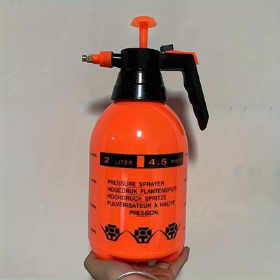 TEMU 1pc Plastic Pressure Pump Sprayer - Handheld Garden Watering Can For , Plant Irrigation, Disinfection, And Cleaning, Durable & Portable Design For , Versatile Sprayer | Easygrip Handle | Tool Image