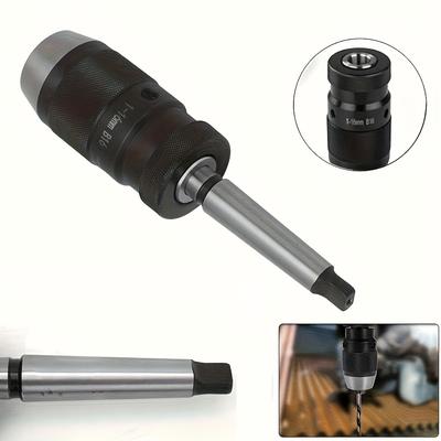 TEMU Multifunctional 1-16mm Keyless Drill With Conical Shaft - Quick Connect, Durable Metal Construction, Suitable For Diy And Professional Use Image