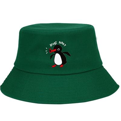 TEMU Unisex Printed Hat, Noot Noot Breathable Adjustable Cap For Fishing, Hiking, Beach And Sports Flat Top Image