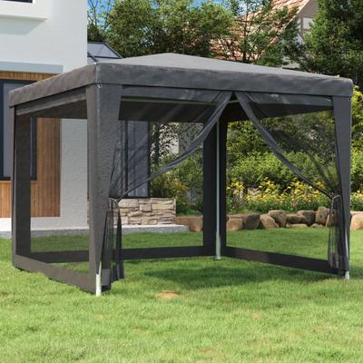 TEMU Party Tent With 4 Mesh 3x3m Hdpe Image