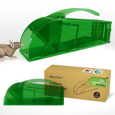TEMU Ratzfatz Live Trap Mouse Trap, Abs, Max. 80kg Capacity, Reusable, Mb-sl010g01 Image